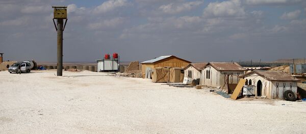 Una base militar de EEUU en Al Hasaka, Siria - Sputnik Mundo