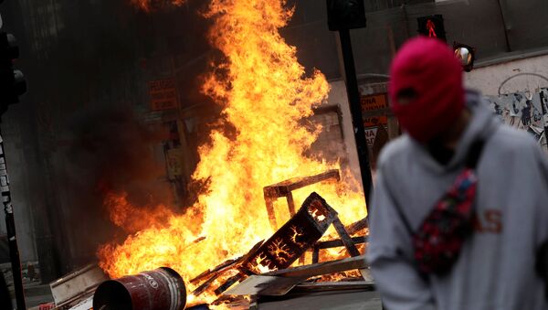 Protestas en Chile - Sputnik Mundo