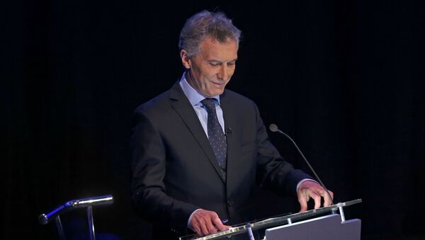 Mauricio Macri, presidente de Argentina - Sputnik Mundo