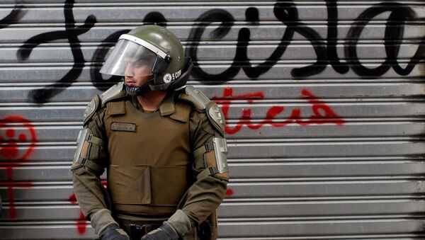 Protestas en Chile - Sputnik Mundo