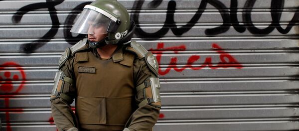 Protestas en Chile - Sputnik Mundo