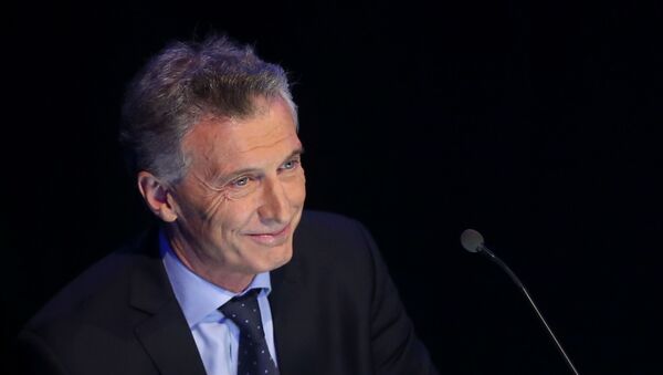 Mauricio Macri, presidente de Argentina  - Sputnik Mundo