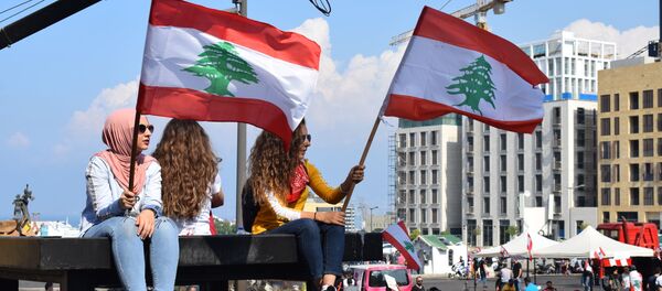 Protestas en el Líbano  - Sputnik Mundo