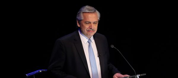 Alberto Fernández, líder de la oposición y candidato a presidente en Argentina - Sputnik Mundo