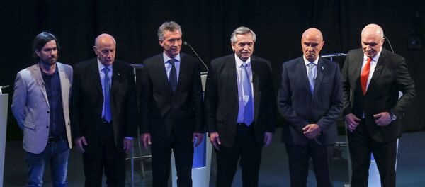 Los candidatos presidenciales de Argentina  - Sputnik Mundo