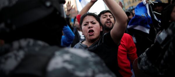 Protestas en Bolivia - Sputnik Mundo