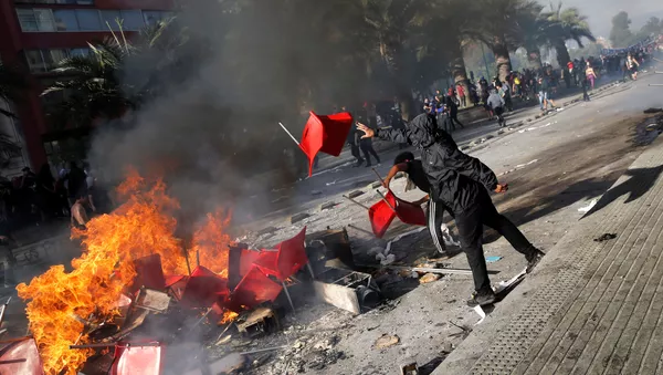 Manifestaciones en Chile: más de diez muertes y cientos de heridos