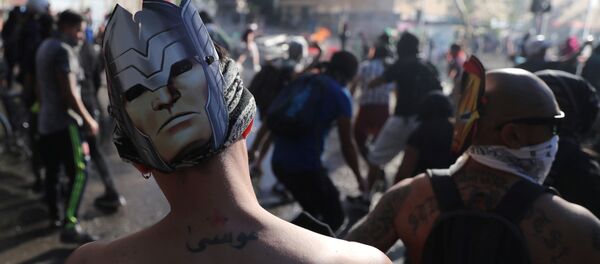 Protestas en Chile - Sputnik Mundo