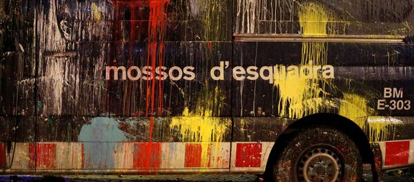 Un coche de los Mossos d'Esquadra - Sputnik Mundo