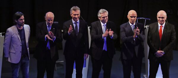 Los candidatos a la Presidencia de Argentina  - Sputnik Mundo