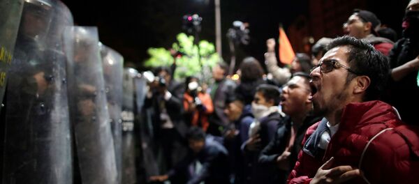 Protestas en Bolivia - Sputnik Mundo