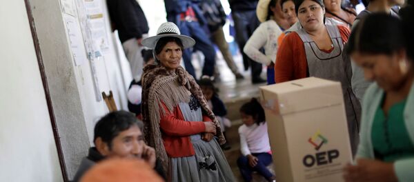 Elecciones presidenciales en Bolivia - Sputnik Mundo