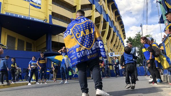 Bombonera, previa del superclásico - Sputnik Mundo