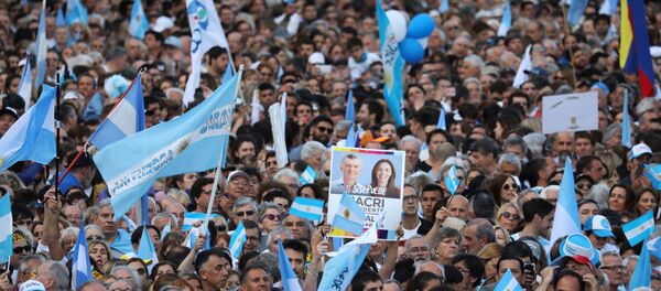 La campaña electoral en Argentina - Sputnik Mundo