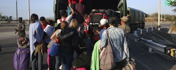 Migrantes venezolanos en Perú - Sputnik Mundo