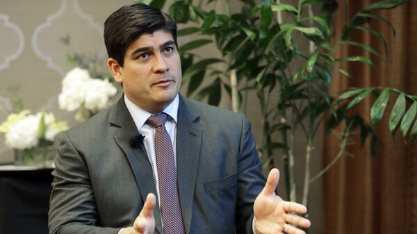 Carlos Alvarado, el presidente de Costa Rica - Sputnik Mundo