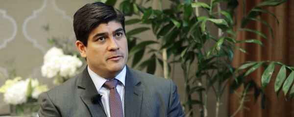 Carlos Alvarado, presidente de Costa Rica - Sputnik Mundo