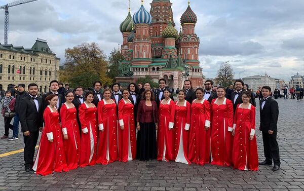 Coro Polifónico UTE en Moscú - Sputnik Mundo
