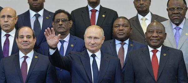 Participantes del Foro Rusia-África - Sputnik Mundo