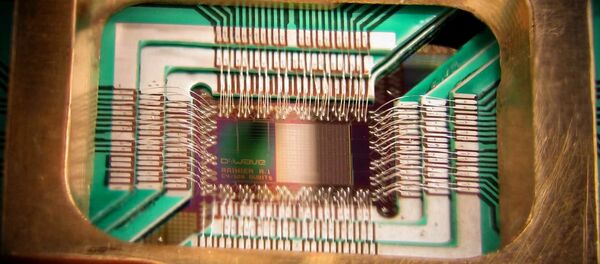 Un procesador cuántico, imagen referencial - Sputnik Mundo
