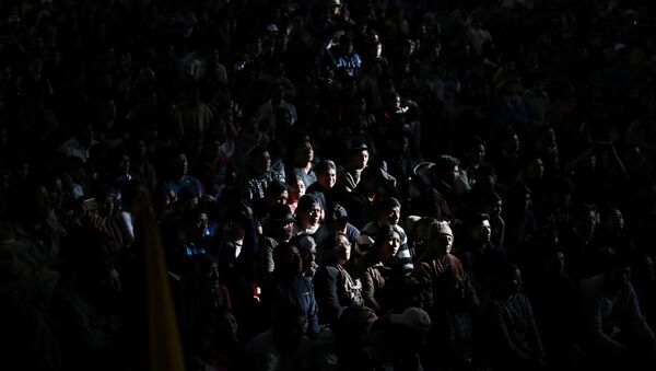 Las protestas en Ecuador (archivo) - Sputnik Mundo