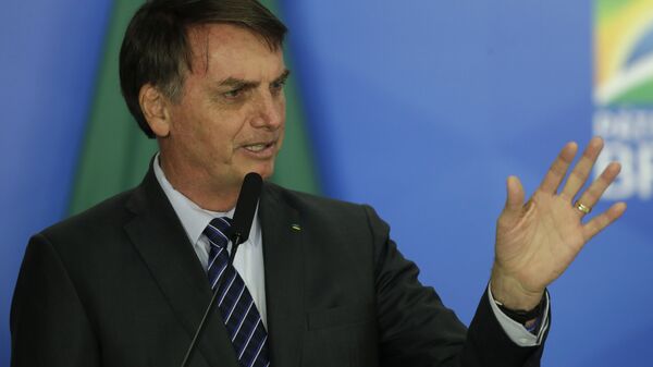 Jair Bolsonaro, el presidente de Brasil - Sputnik Mundo