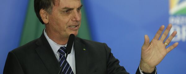 Jair Bolsonaro, el presidente de Brasil - Sputnik Mundo