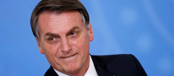 Jair Bolsonaro, presidente brasileño - Sputnik Mundo