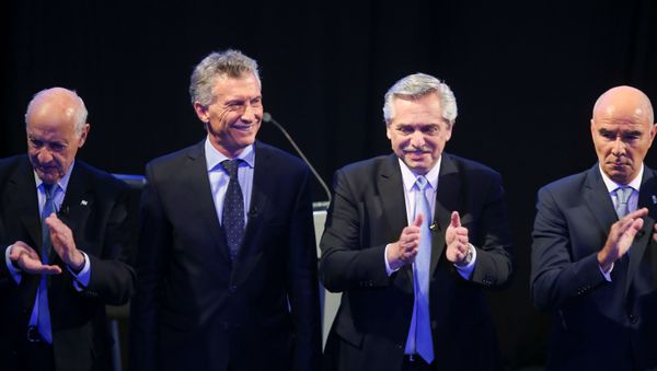 Los candidatos a la presidencia argentina Los candidatos a la presidencia argentina - Sputnik Mundo