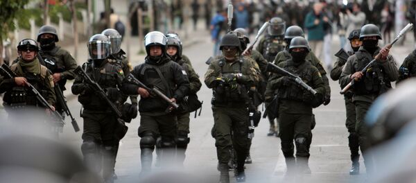 Protestas en La Paz - Sputnik Mundo