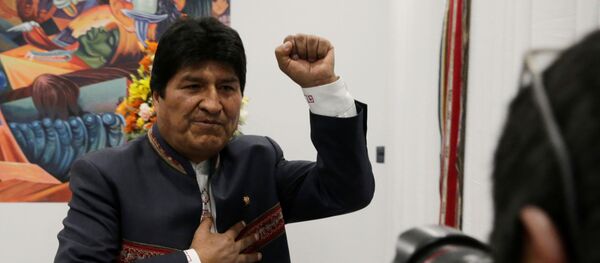 Evo Morales, presidente de Bolivia - Sputnik Mundo