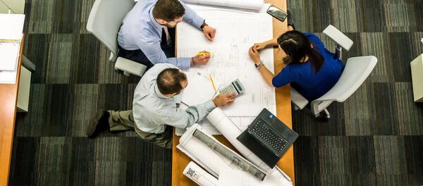 Una oficina, referencial - Sputnik Mundo