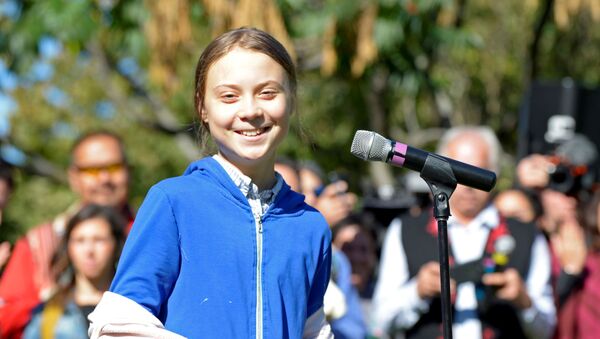 Greta Thunberg, activista ambiental sueca - Sputnik Mundo