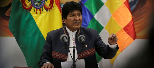 Evo Morales, presidente de Bolivia - Sputnik Mundo
