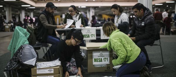 Elecciones en Colombia (archivo) Elecciones en Colombia (archivo) - Sputnik Mundo