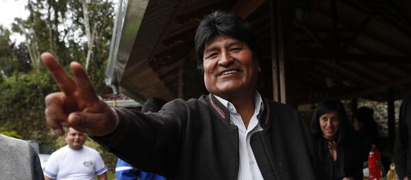 Evo Morales, presidente de Bolivia - Sputnik Mundo