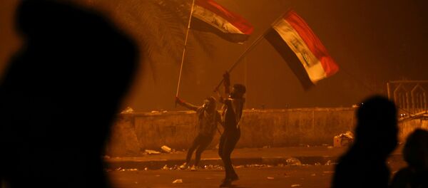 Protestas en Bagdad, Irak - Sputnik Mundo