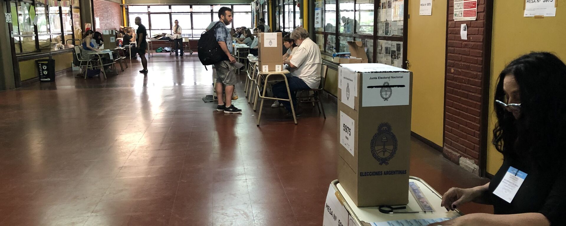 Las urnas de votación en Argentina - Sputnik Mundo, 1920, 08.09.2021