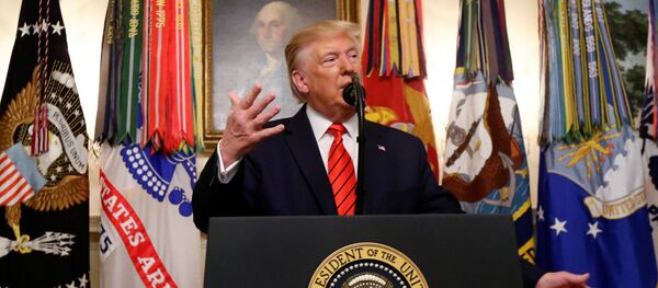 Donald Trump, presidente de EEUU - Sputnik Mundo