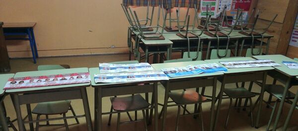 Un cuarto oscuro en las elecciones argentinas visto por dentro - Sputnik Mundo