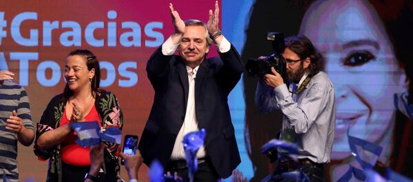 Alberto Fernández, presidente electo de Argentina Alberto Fernández, presidente electo de Argentina - Sputnik Mundo