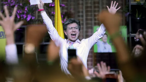 Claudia López, alcaldesa electa de Bogotá - Sputnik Mundo