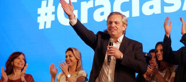 Alberto Fernández, presidente electo de Argentina Alberto Fernández, presidente electo de Argentina - Sputnik Mundo