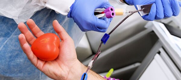 Donación de sangre Donación de sangre - Sputnik Mundo