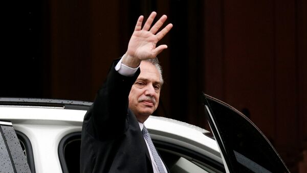 Alberto Fernández, presidente electo de Argentina - Sputnik Mundo