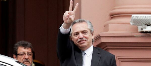 Alberto Fernández, presidente electo de Argentina - Sputnik Mundo