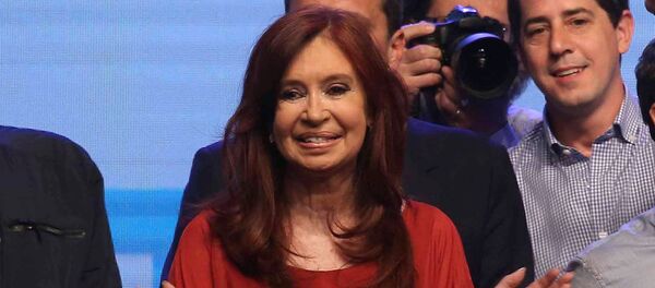Cristina Fernández de Kirchner, senadora y vicepresidenta electa de Argentina Cristina Fernández de Kirchner, senadora y vicepresidenta electa de Argentina - Sputnik Mundo