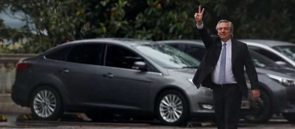 Alberto Fernández, presidente electo de Argentina - Sputnik Mundo