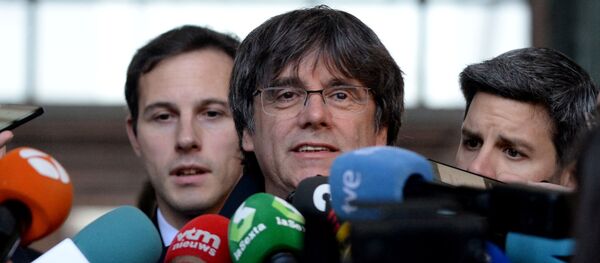 Carles Puigdemont, expresidente de Cataluña - Sputnik Mundo