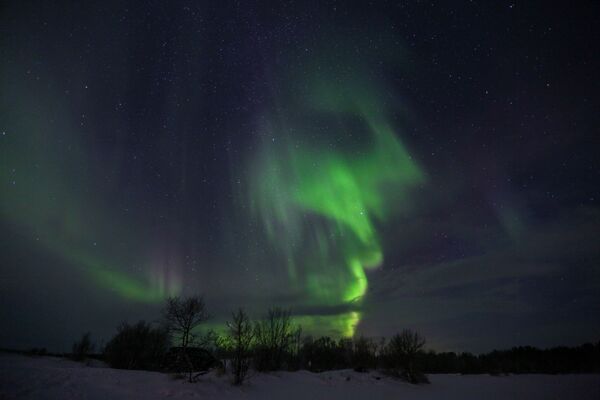 La mágica aurora se apodera del Extremo Norte de Rusia - Sputnik Mundo